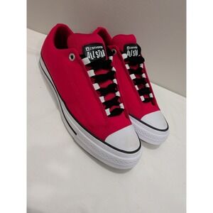 Converse Chuck Taylor All Star Low Puff Sneakers Men 10 W 11.5 Red White Shoes